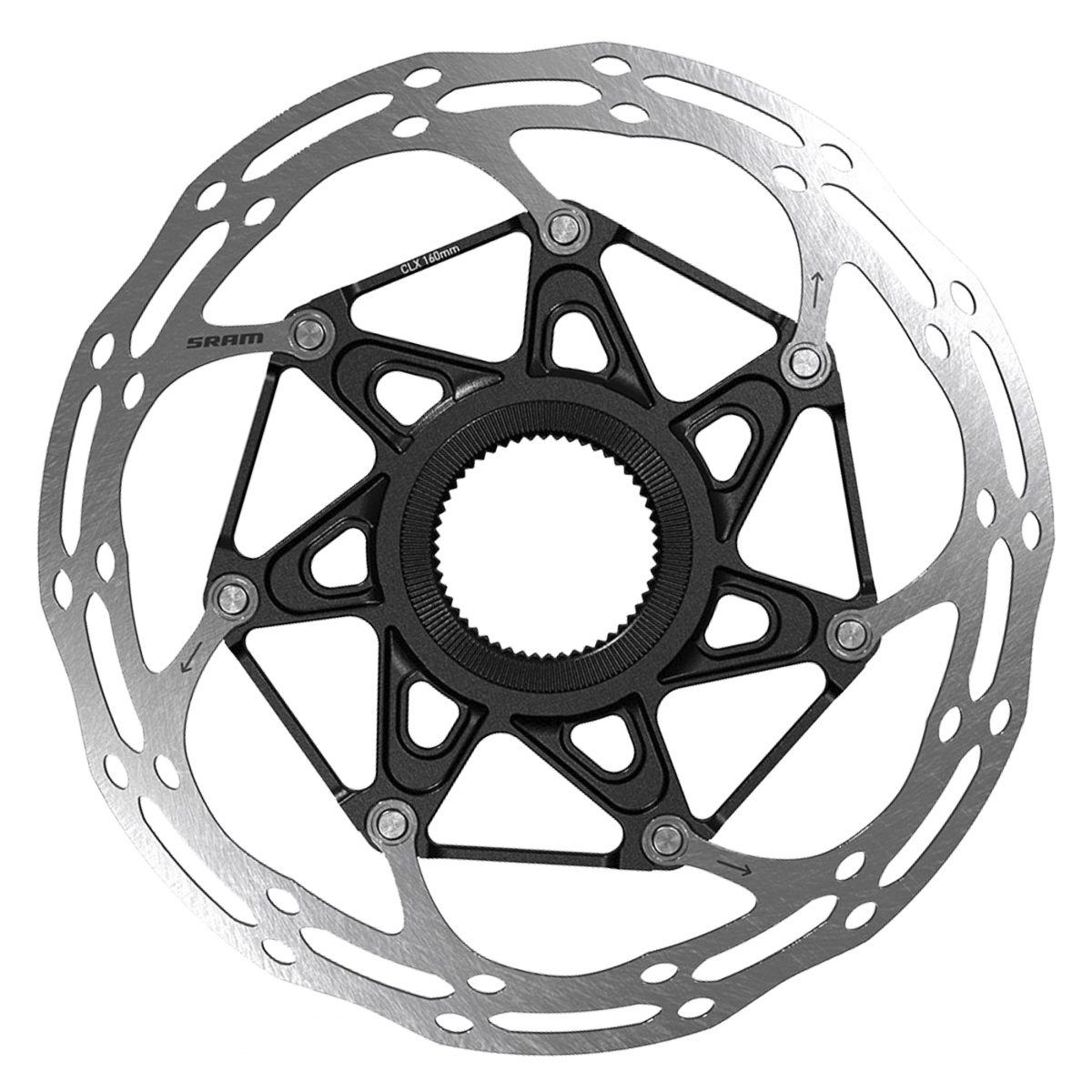 BRAKE PART SRAM DISC ROTOR 160 C-LINE CL 2-PIECE ROUNDED
