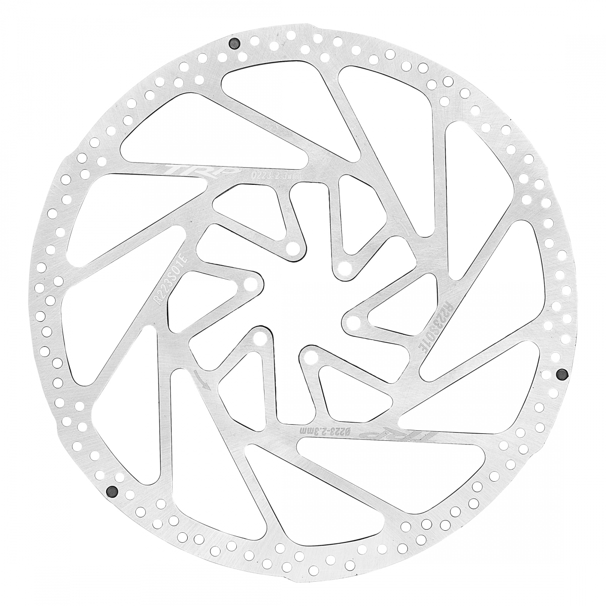 BRAKE PART TRP DISC ROTOR R1 180mm 6b 1pc SL E-BIKE w/BOLTS/RUST BLOCKER