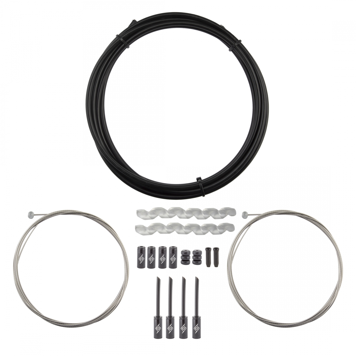 Slick Compressionless MTB Brake Cable/Housing Kit