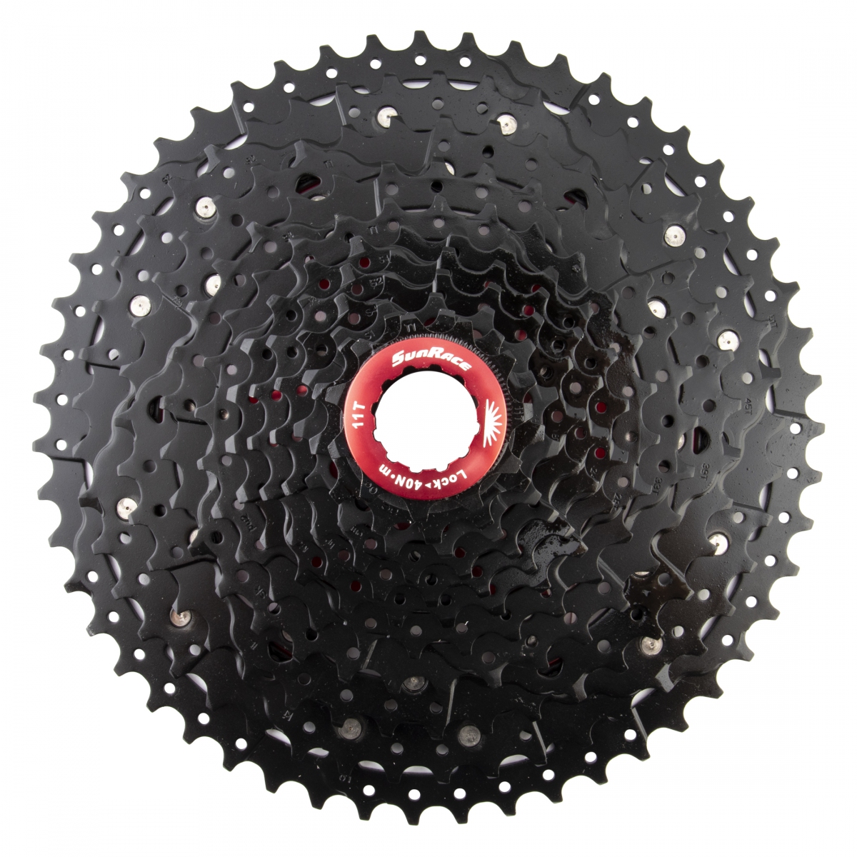 FH CASS SUNRACE CSMX 11-51 BK/RD 11s