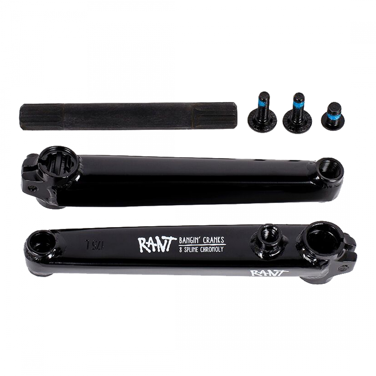 CRANKSET RANT BANGIN 8 RHD/LHD 170 3pc 19mm 8-SPLINE CROMO BK