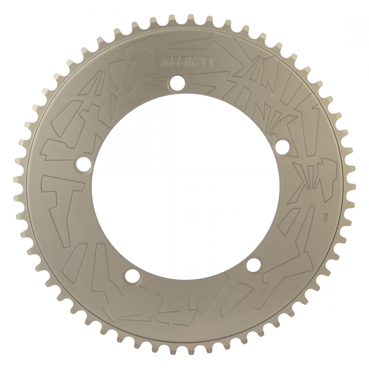 CHAINRING AFFINITY PRO 144mm 57T ALY HARD-ANO GY