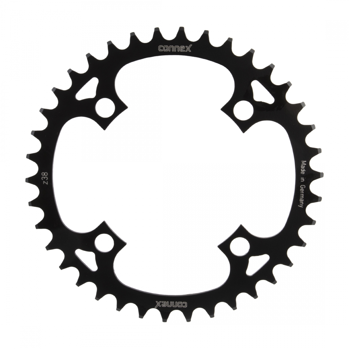 CHAINRING EBIKE CONNEX f/BOSCH-III/YAMAHA/BROSE/BAFANG 104mm 38T 4B BK
