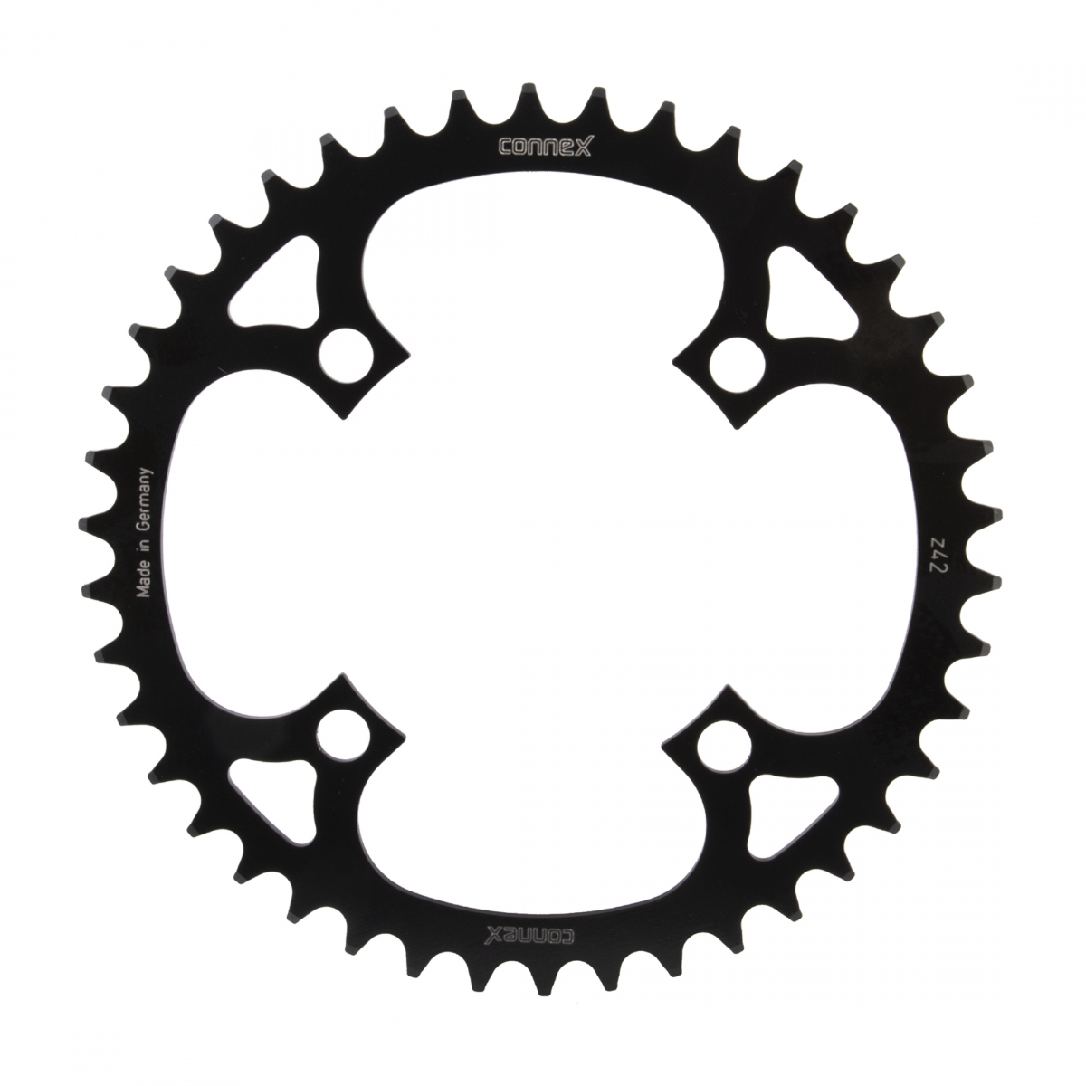 CHAINRING EBIKE CONNEX f/BOSCH-III/YAMAHA/BROSE/BAFANG 104mm 42T 4B BK
