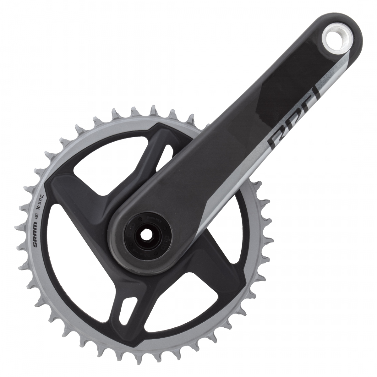 CRANKSET SRAM RED D1 172x40 DM DUB NoBB CARBON