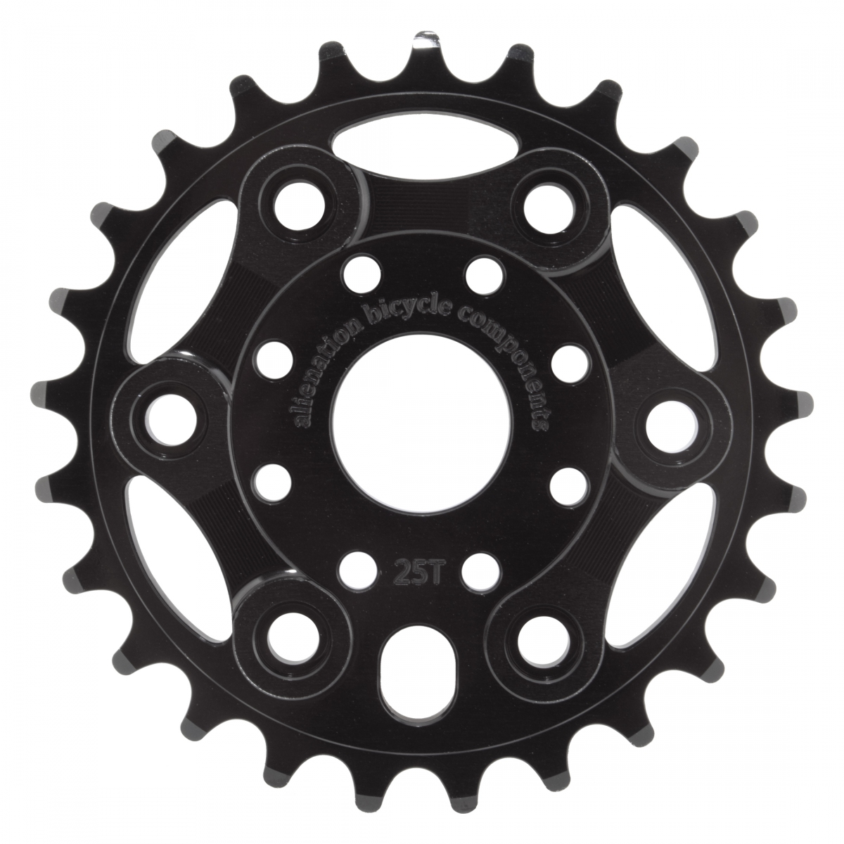 CHAINRING AN 1pc 25T 1/8 LYNX BK
