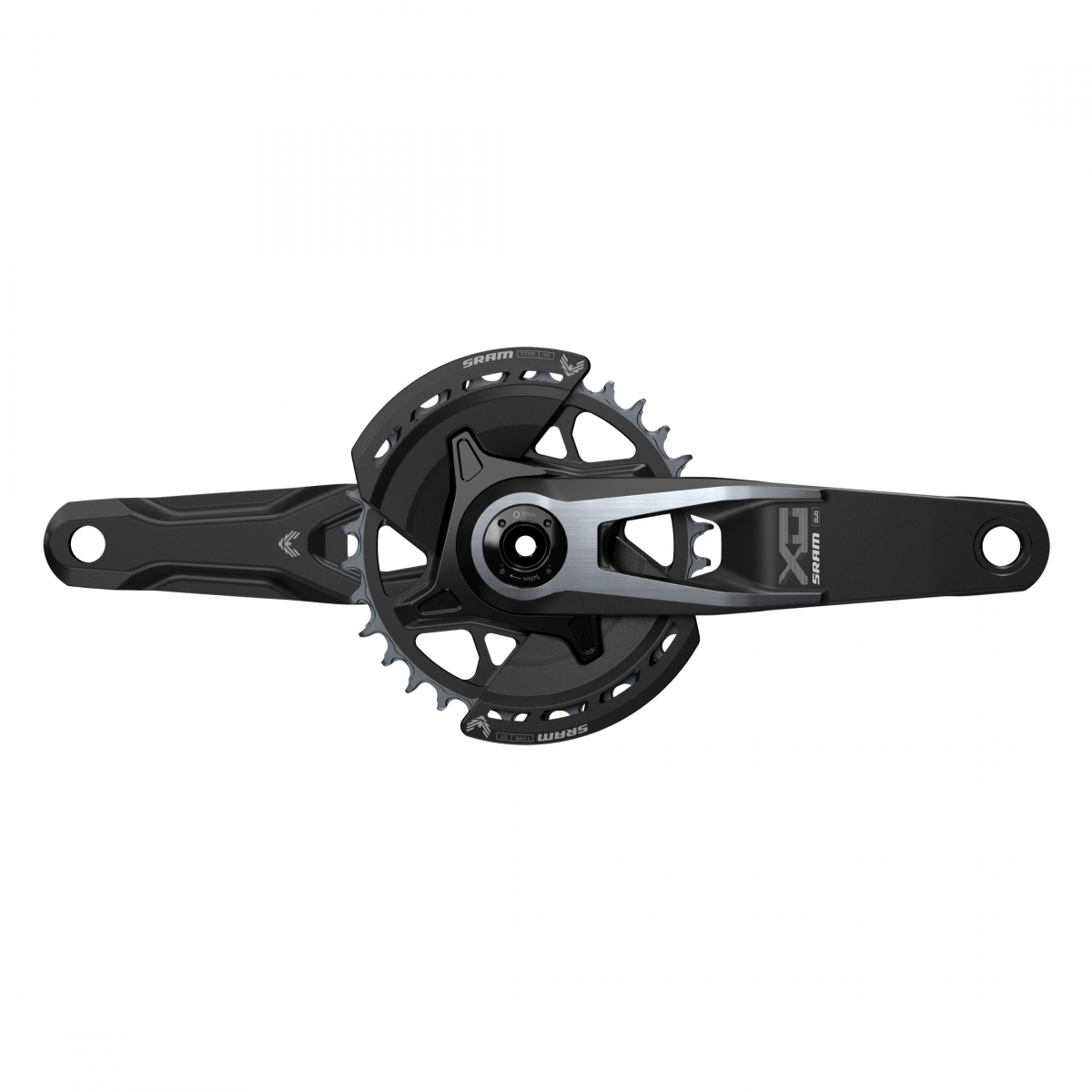 CRANKSET SRAM X0 EAGLE 175x32 Q174 CL55 DUB 2-GUARDS NoBB BK T-TYPE