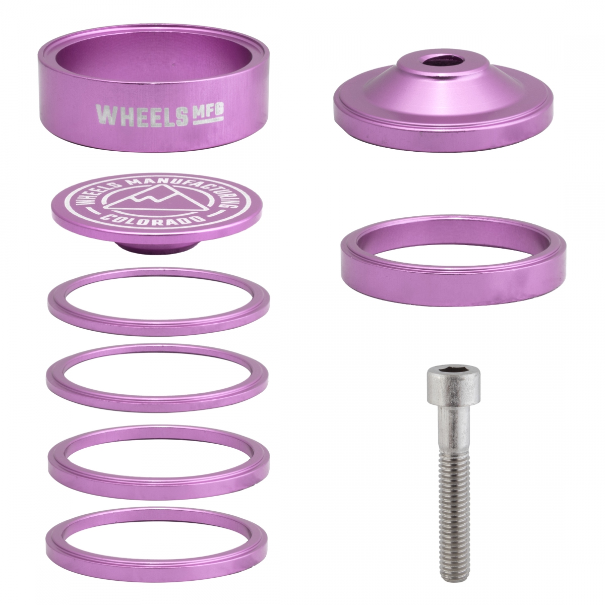 Pro Aluminum Headset Spacer Kit