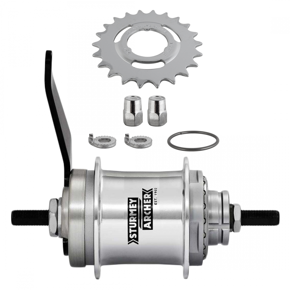HUB RR S/A 2sp S2C 32CB ALY KICKSHIFT SL 22T 162/116mm