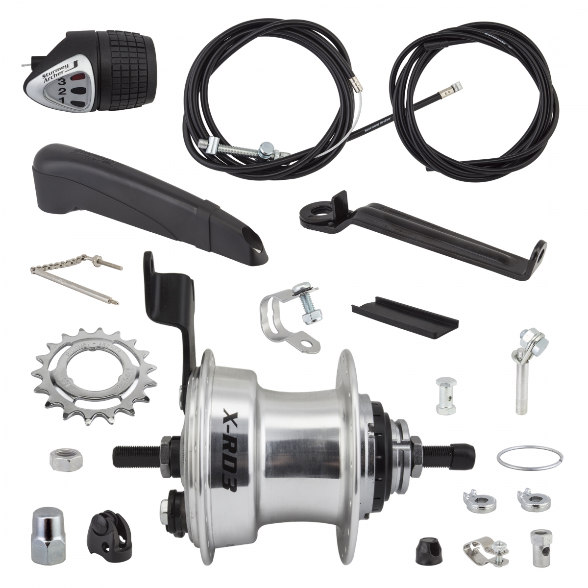 XRD3 3sp Hub & Drum Brake Kit