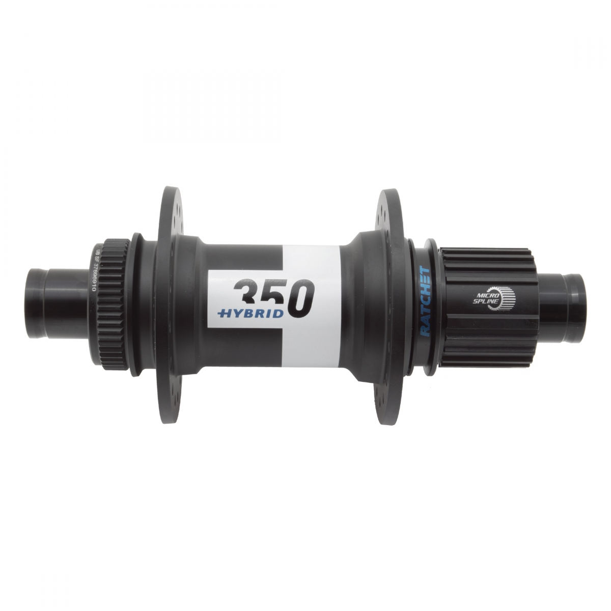 HUB RR DT 350 HYBRID MTB 32x148x12mmTA CL MICROSPLINE 24T RATCHET BK (O)