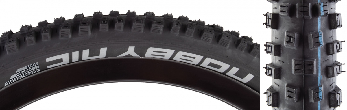 SWB NOBBY NIC 29x2.35 EVO S-TRAIL BK/BSK ADDIX SP-GRIP TLR E50 FOLD (M) main image 1