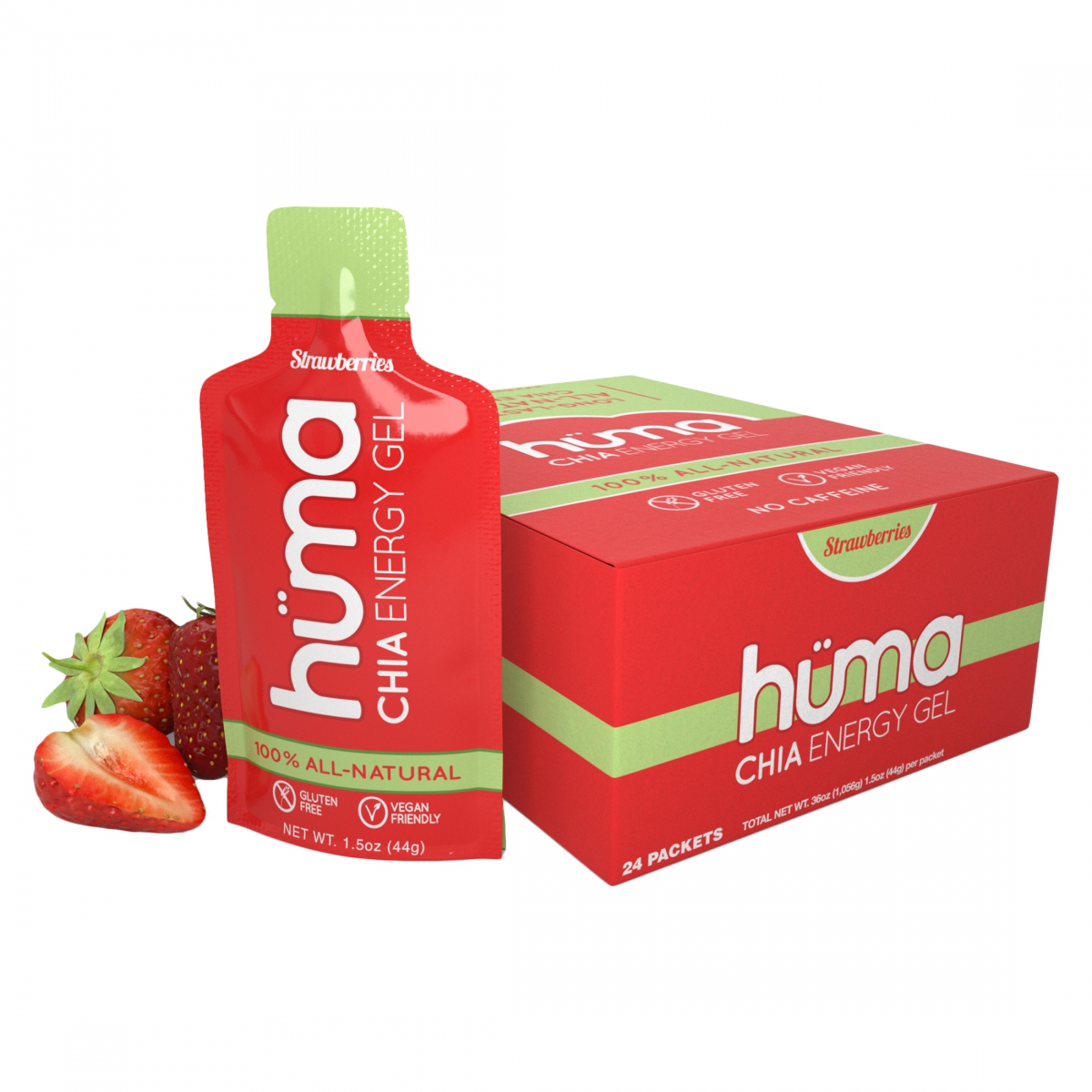 Huma Chia Energy Gel Box of 24