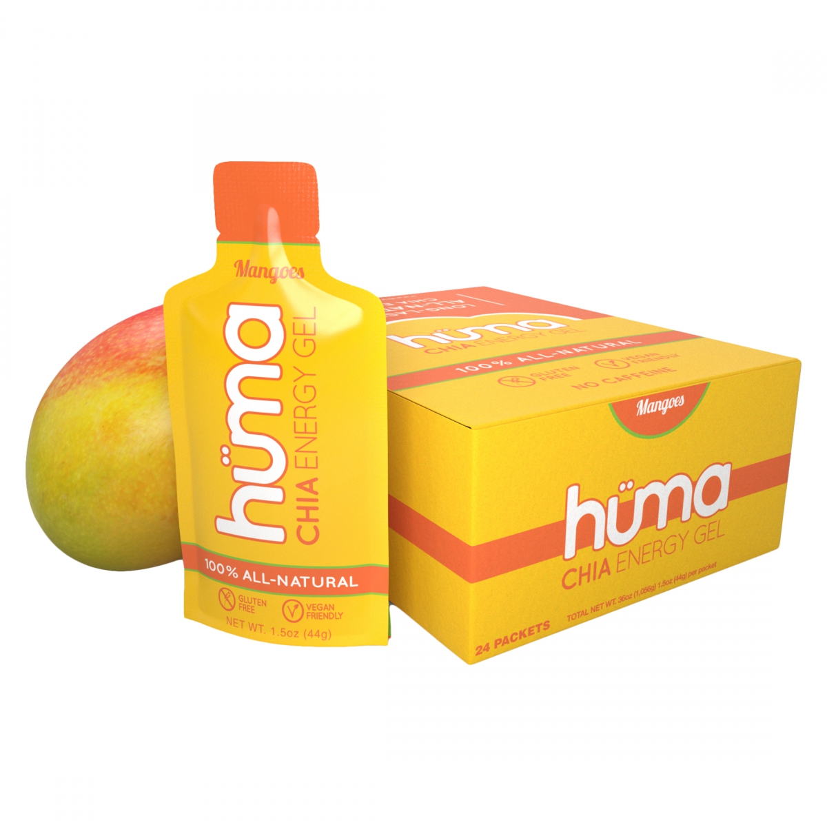 Huma Chia Energy Gel Box of 24