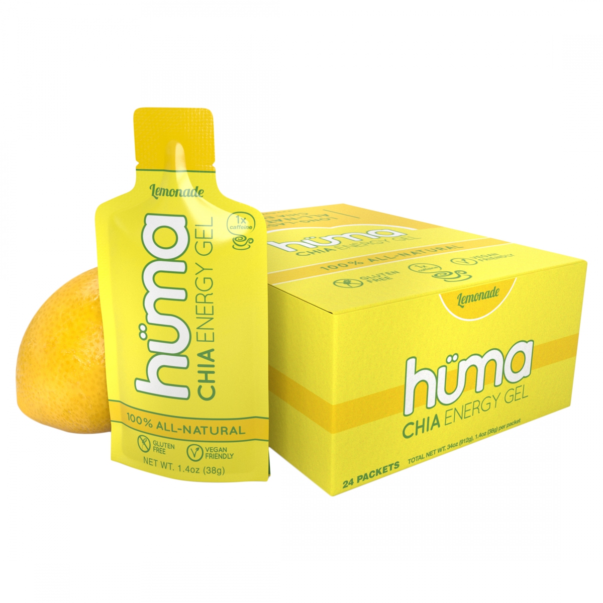 Huma Chia Energy Gel Box of 24